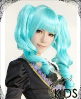 画像: 格安 VOCALOID 初音ミク風 メイコ 龍ノ啼ク箱庭拠リ ウィッグ