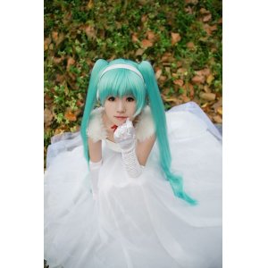 画像: 格安 VOCALOID ボーカロイド 初音ミク風 02 コスプレ ウィッグ