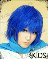 画像: VOCALOID KAITO カイト 秘密警察 コスプレ 耐熱ウィッグ