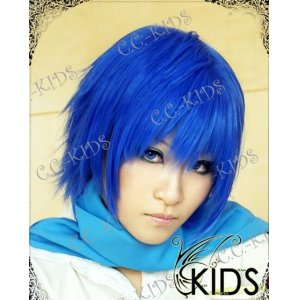 画像: VOCALOID KAITO カイト 秘密警察 コスプレ 耐熱ウィッグ