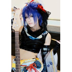 画像: VOCALOID KAITO カイト 刹月華 コスプレ 耐熱ウィッグ