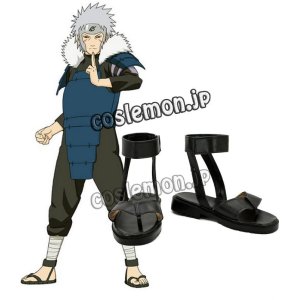 画像: NARUTO ナルト 千手扉間風 せんじゅトビラマ コスプレ靴 ブーツ