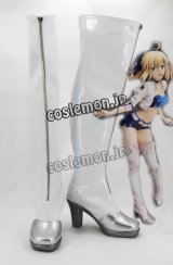 画像: Stronger Fate/Grand Order フェイト・グランドオーダー Saber セイバー風 RACING Ver. コスプレ靴 ブーツ