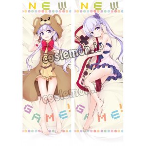 画像: NEW GAME! ニューゲーム! 涼風青葉風 すずかぜあおば クマさん寝袋 ●等身大 抱き枕カバー