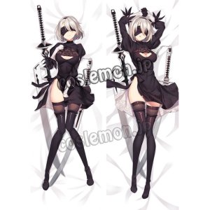 画像: NieR:Automata ニーア オートマタ 2B ヨルハ二号B型風 04 ●等身大 抱き枕カバー