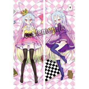 画像: ノーゲーム・ノーライフ NO GAME NO LIFE 白風 しろ ●等身大 抱き枕カバー