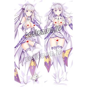 画像: Re:ゼロから始める異世界生活 エミリア風 Emilia 02 ●等身大 抱き枕カバー