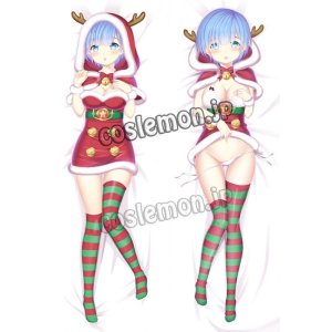 画像: Re:ゼロから始める異世界生活 レム風 クリスマス 02 ●等身大 抱き枕カバー