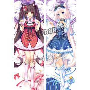 画像: ネコぱら NEKOPARA ショコラ&バニラ風 02 ●等身大 抱き枕カバー