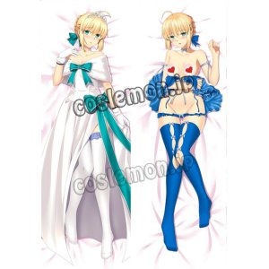 画像: Fate/Grand Order 2017 〜2nd Anniversary〜 saber セイバー アルトリア・ペンドラゴン風 ドレス&水着 ●等身大 抱き枕カバー