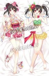 画像: Love Live! ラブライブ! 矢澤にこ風 浴衣&夏色えがおで ●等身大 抱き枕カバー