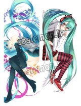 画像: VOCALOID ボーカロイド 初音ミク風 Miku Project DIVA 03 ●等身大 抱き枕カバー