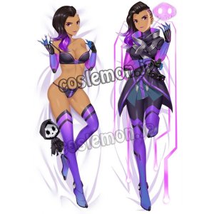 画像: オーバーウォッチ Overwatch ソンブラ風 Sombra 02 ●等身大 抱き枕カバー