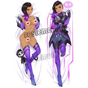 画像: オーバーウォッチ Overwatch ソンブラ風 Sombra ●等身大 抱き枕カバー