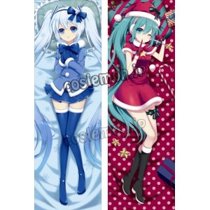 画像: VOCALOID ボーカロイド 初音ミク 雪風 ●等身大 抱き枕カバー 