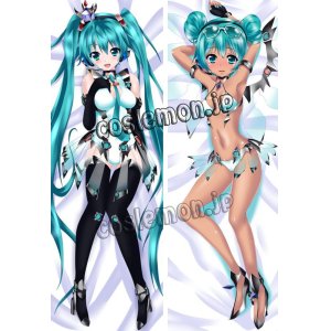 画像: VOCALOID ボーカロイド 初音ミク風 レーシングミク 2013 ver. ●等身大 抱き枕カバー