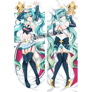 画像: VOCALOID ボーカロイド 初音ミク風 レーシングミク RACING MIKU 2018 ●等身大 抱き枕カバー