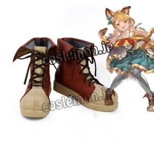 画像: グランブルーファンタジー GRANBLUE FANTASY ケルベロス風 コスプレ靴 ブーツ