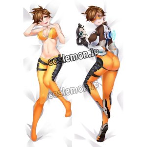 画像: オーバーウォッチ Overwatch トレーサー Tracer レナ・オクストン風 ●等身大 抱き枕カバー