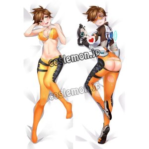 画像: オーバーウォッチ Overwatch トレーサー Tracer レナ・オクストン風 02 ●等身大 抱き枕カバー