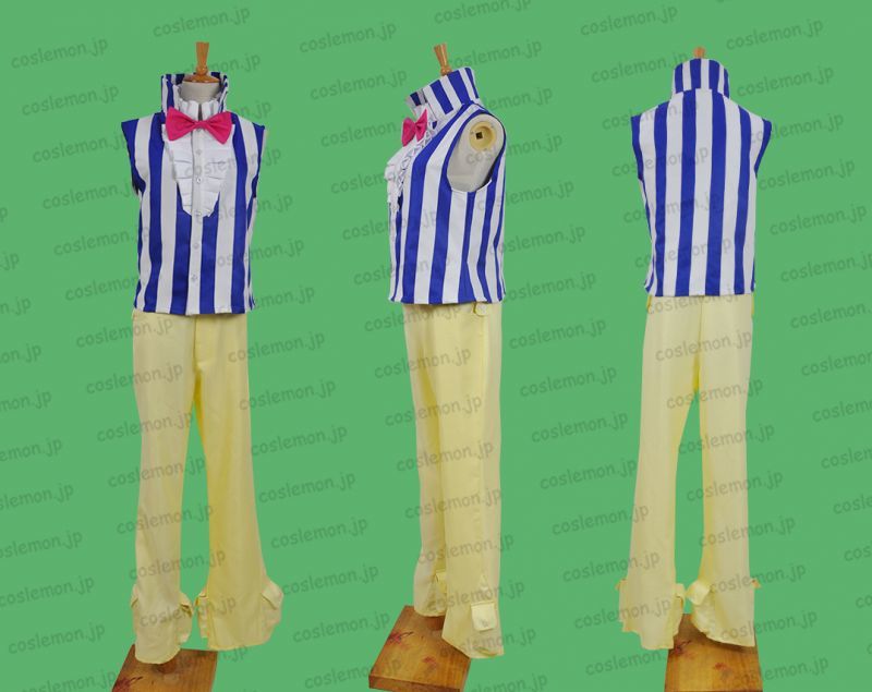 One Piece ワンピース バロックワークス時代 バギー海賊団 Mr 3 ギャルディーノ風 コスプレ衣装 Coslemon